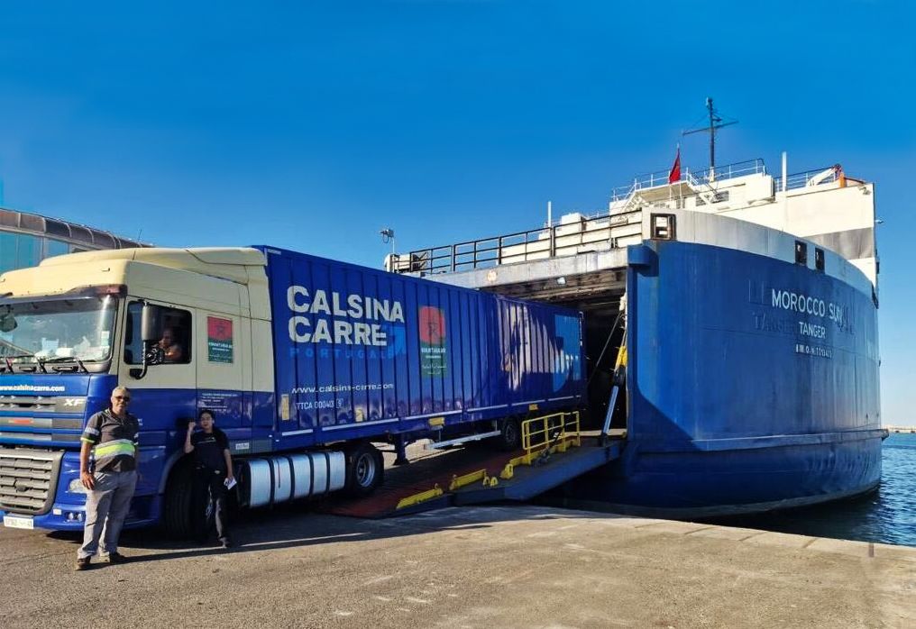 Ayuda humanitaria marruecos calsina Carré